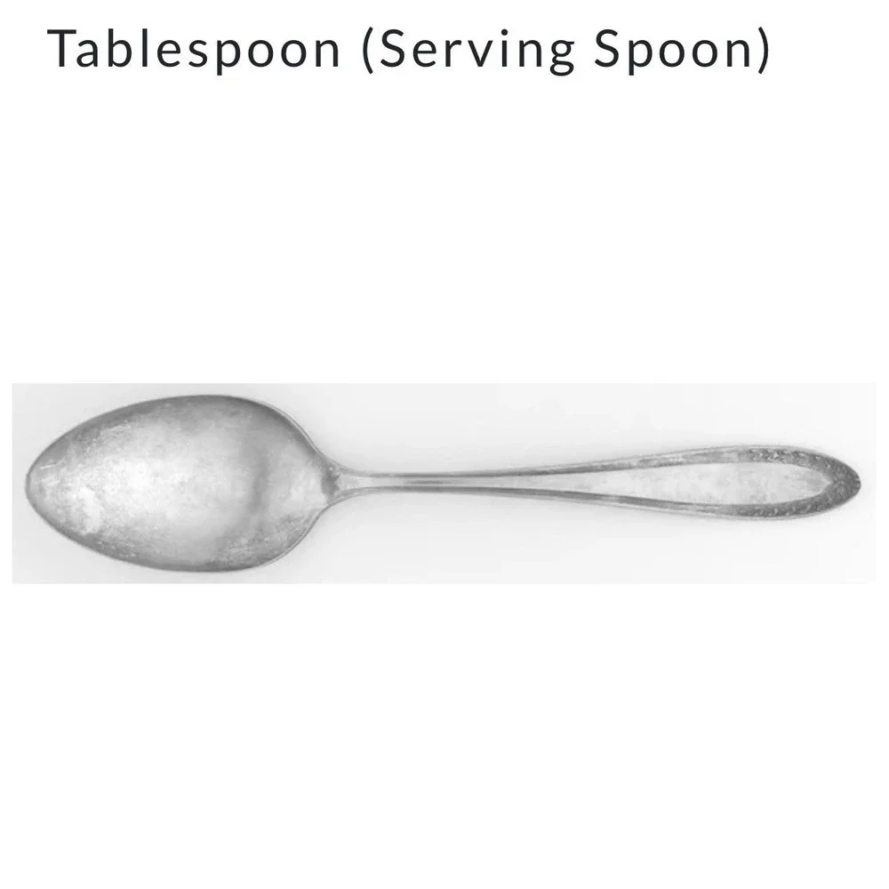 Vtg Oneida Community Bridal Wreath Silver Plate Tablespoon Serving Spoon‎ (5)